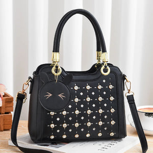 Diamond Ladies Handbag - Women's Casual Messenger Bag