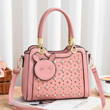 Diamond Ladies Handbag - Women's Casual Messenger Bag