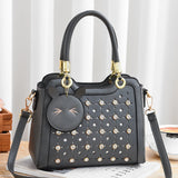 Diamond Ladies Handbag - Women's Casual Messenger Bag