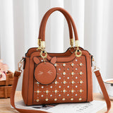 Diamond Ladies Handbag - Women's Casual Messenger Bag