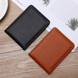 Pu Leather Driver Holder Car Document Business ID Pass Wallet Case