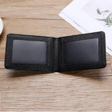 Pu Leather Driver Holder Car Document Business ID Pass Wallet Case