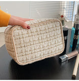 Solid Female Travel Toiletry Bag Beauty Makeup Organizer