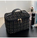 Solid Female Travel Toiletry Bag Beauty Makeup Organizer