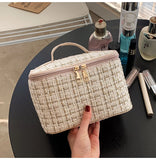 Solid Female Travel Toiletry Bag Beauty Makeup Organizer