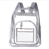 Eco-Friendly Transparent Backpack Storage Large Capacity PVC Unisex