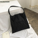 Eco-friendly Tote Bag Women Shopping Bag Large-capacity Canvas Shoulder Bag