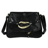 Women's Large Flip Tote Shoulder Bag