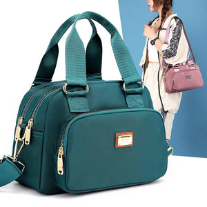 Women Nylon Waterproof Shoulder Bag Small Handbag Female CrossBody Daily Tote