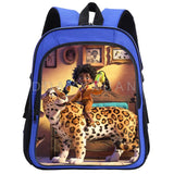 Encanto Backpack for Kids Cartoon School Bags Zip Knapsack Mochila Escolar