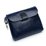 Retro Oil Wax Skin Coin Purse Key Bag