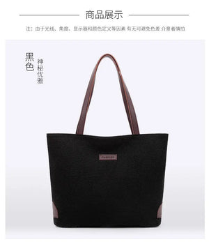 European American Tote Women's Handbag Large Capacity Bag