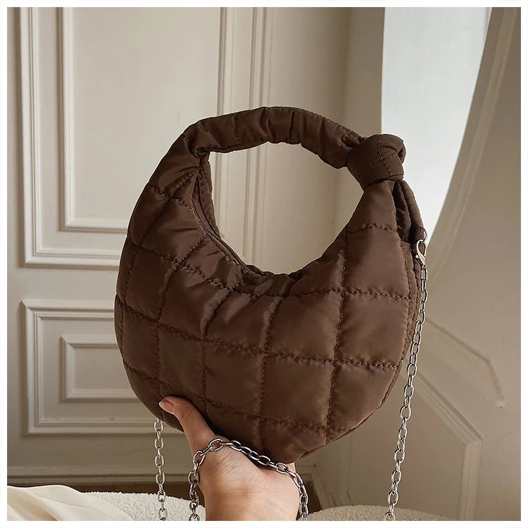 Women's Chain Shoulder Strap Cross Body Bag Lady Tote Handbag