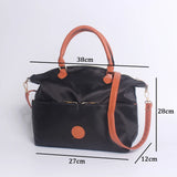 Famous Brands Women Shoulder Bag Handbag Waterproof Nylon Leather