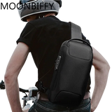 Anti-Thief Chest Bag USB Charging Waterproof Crossbody Shoulder Bag
