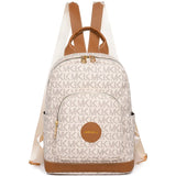 Women's Vintage Print Backpack Large Capacity Anti Theft School Bag