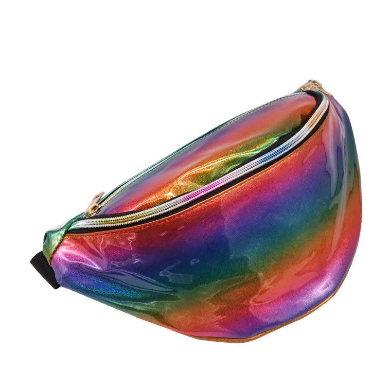 Multi-function Steam Punk Reflective Leg Chest Shoulder Bag