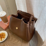 Winter Shoulder Bags Solid All-match Handbag Large Capacity