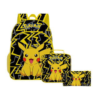 3pcs School Bags for Teenager Boys Girls Backpacks