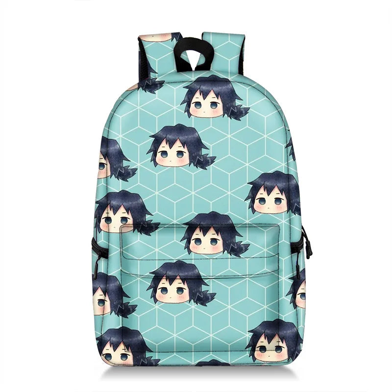 Anime School Bags Cartoon Backpack Teenagers Schoolbag