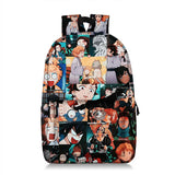 Anime School Bags Children Cartoon Backpack Teenagers Schoolbag