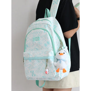 Harajuku Style Graffiti College Students Backpack