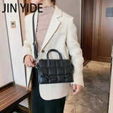 Green Soft Leather Crossbody Bag for Women Small Tote