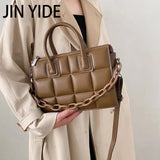Green Soft Leather Crossbody Bag for Women Small Tote