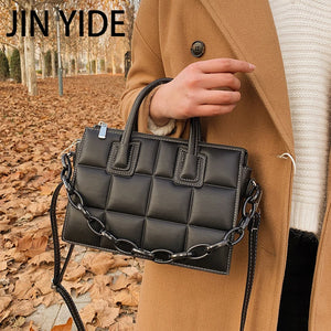 Green Soft Leather Crossbody Bag for Women Small Tote