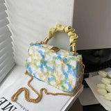 Lace One-shoulder Cross-body Handbag