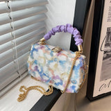 Lace One-shoulder Cross-body Handbag