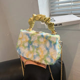 Lace One-shoulder Cross-body Handbag