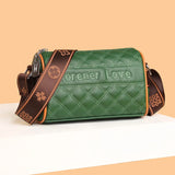 Casual Leather Crossbody Bag for Women, Shoulder Messenger Handbag