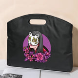 Mask Print Laptop Case Sleeve Business Bag