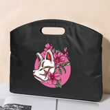 Mask Print Laptop Case Sleeve Business Bag