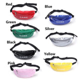Kids Waist Packs Laser Belt Bags Storage Bag Boy Girl Money Chest Bag