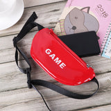 Kids Waist Packs Laser Belt Bags Storage Bag Boy Girl Money Chest Bag