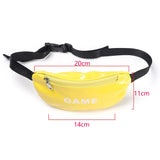 Kids Waist Packs Laser Belt Bags Storage Bag Boy Girl Money Chest Bag