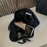 Canvas Large Capacity Women Handbag Shoulder Crossbody Bag