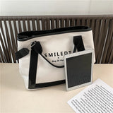 Canvas Women Handbags Large Capacity Shoulder Bag