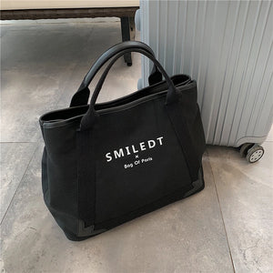 Canvas Women Handbags Large Capacity Shoulder Bag