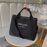 Canvas Large Capacity Women Handbag Shoulder Crossbody Bag