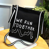 Canvas Women Shoulder Bag Crossbody Bags Letter Printed Handbag