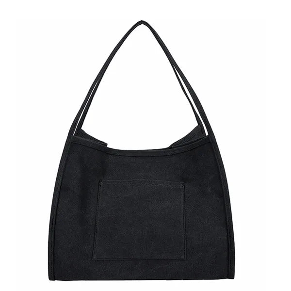 Canvas Women's Large Tote Bag Bucket Shoulder Bags Lady Leather M