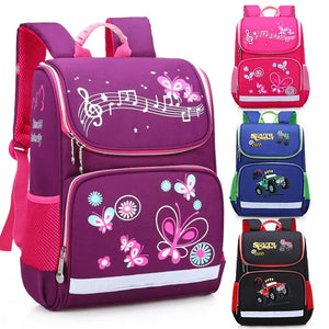 Butterfly Kids Orthopedic Backpack School Bag for Boys Girls