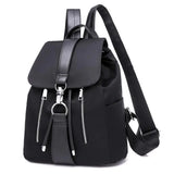 Casual Backpack School Nylon Women Bag Knapsack