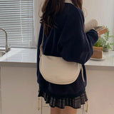 Casual One Shoulder Crossbody Bag Versatile Dumpling Bag