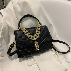 Plaid Tote Shoulder Bag - Vintage and Stylish Crossbody Bag