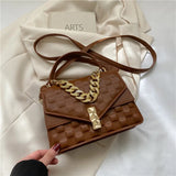 Plaid Tote Shoulder Bag - Vintage and Stylish Crossbody Bag