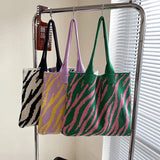 Casual Canvas Shoulder Bag for Women Summer Handbag